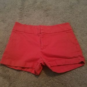 Red shorts